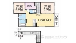 ラフィーネ三室参番館間取り図面