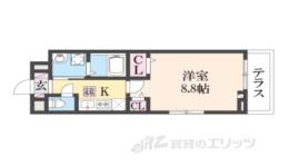 シャトーエレガント間取り図面