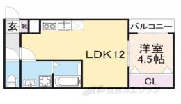 ディアコート長栄寺　西棟間取り図面