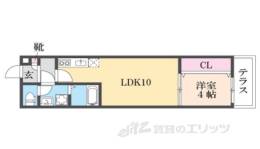 ディアコート長栄寺　西棟間取り図面