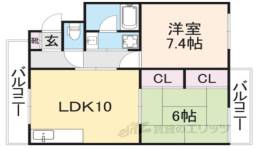 ハイツ武蔵Ｂ棟間取り図面