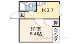 みすずコーポ３間取り図面