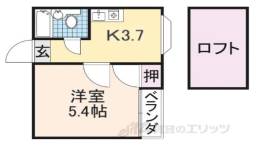 みすずコーポ３間取り図面