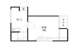 みすずコーポ３間取り図面