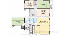 貸家間取り図面