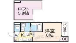 ハーモニーテラス京都石田２間取り図面
