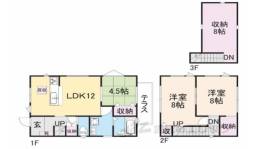 貸家間取り図面