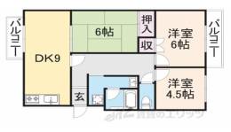 西池尻林田マンション間取り図面
