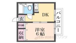 ナビハイム柏原２間取り図面