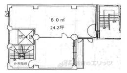 遠藤剛熈美術館テナント間取り図面