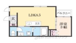 LUANA御所西間取り図面