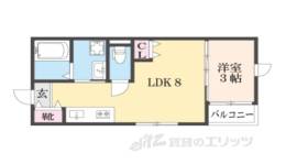 LUANA御所西間取り図面