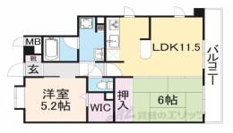 マンション末広間取り図面