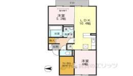 Ｄ－ｒｏｏｍ美田間取り図面