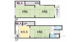 貸家間取り図面