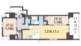 レ・ジェイド京都東洞院間取り図面