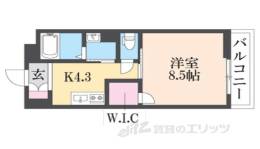 シャーメゾン オーク八戸ノ里間取り図面