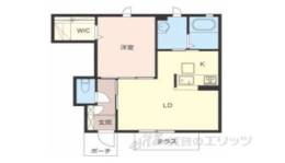 シャーメゾン稲田本町A間取り図面