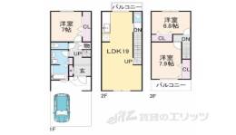 貸家間取り図面