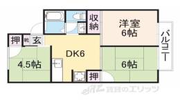 シェランジュ１号館間取り図面