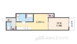 クレアール芝辻町間取り図面