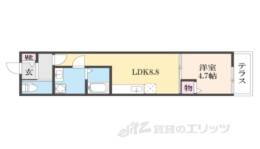 クレアール芝辻町間取り図面