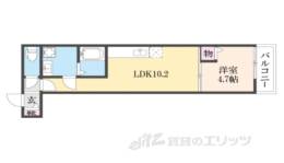 クレアール芝辻町間取り図面