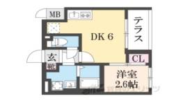 ソルテラスTHE KYOTO東寺間取り図面
