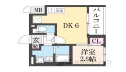 ソルテラスTHE KYOTO東寺間取り図面