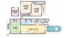 貸家間取り図面