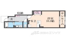 サン・ヴィオラ２間取り図面