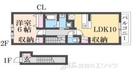 サン・ヴィオラ２間取り図面