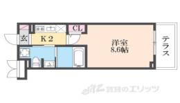 Ｍ’ｓマンション長栄寺間取り図面