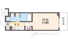 Ｍ’ｓマンション長栄寺間取り図面