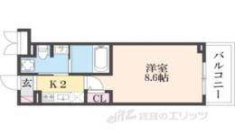 Ｍ’ｓマンション長栄寺間取り図面