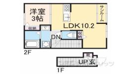 Ｅａｓｔ　Ｃｏｕｒｔ　Ｋａｎｔａ間取り図面