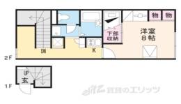 レオパレスエムエスエム３間取り図面