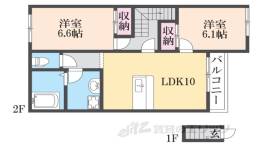 スターテラス２２　Ａ棟間取り図面