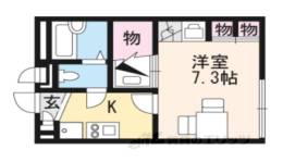 レオパレス池州町間取り図面