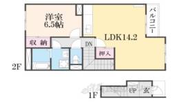 スターテラス２２　Ｂ棟間取り図面