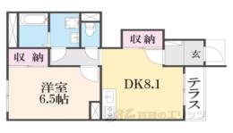 スターテラス２２　Ｂ棟間取り図面