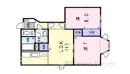 ル・プレンシュルＡ間取り図面