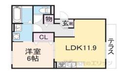 カーサ　リバティバランス　ファースト間取り図面