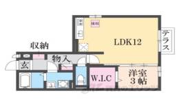 カーサ・エクレール　Ａ棟間取り図面