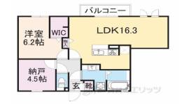 レスぺランス　Ａ棟間取り図面