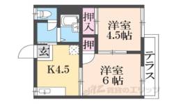 リバーサイドビラ１間取り図面