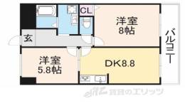ハイツエクセル５番館間取り図面