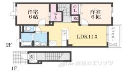 リバーサイド　レジデンス間取り図面