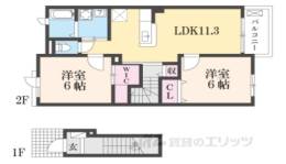 リバーサイド　レジデンス間取り図面