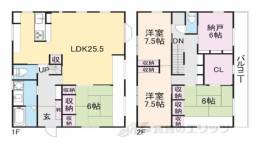 貸家間取り図面